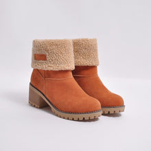Load image into Gallery viewer, Winter Boots Women Fur Warm Snow Boots Ladies Warm Wool Booties Ankle Boot
