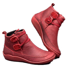 Load image into Gallery viewer, Women Boots Ankle Boots Roman Pointed Casual Booties Spring Autumn Women Boots Ladies Western Stretch Botas Leather
